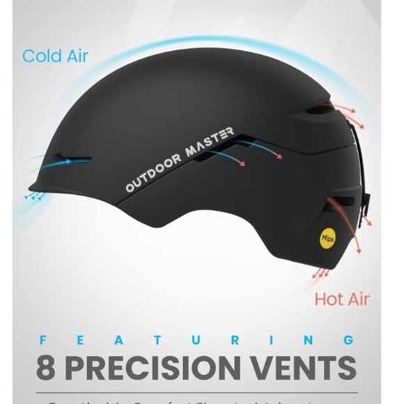 OutdoorMaster ELK MIPS Ski Helmet - Snow Sport Helmet Snowboard Helmet - Picture 15 of 16